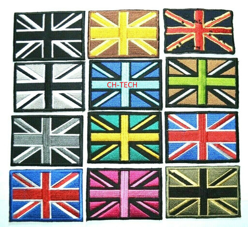 Embroidered iron flag - embroidered,