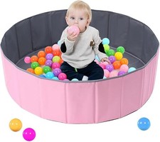 Ball Pit Foldable Baby Ball Pit Round Ocean Pool Portable Kids Toddler UK
