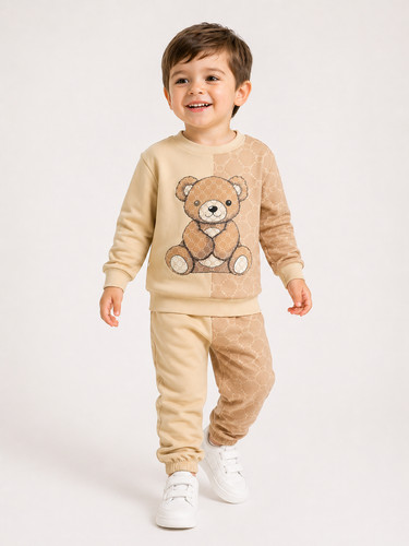 Boys teddy bear tracksuit - tracksuit, 2-3