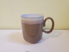 Denby Double Dip Mug (Truffle), 4" Tall.