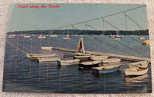 Chrome postcard punts small - postcard,