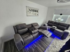 Hannah Electric Recliner Grey