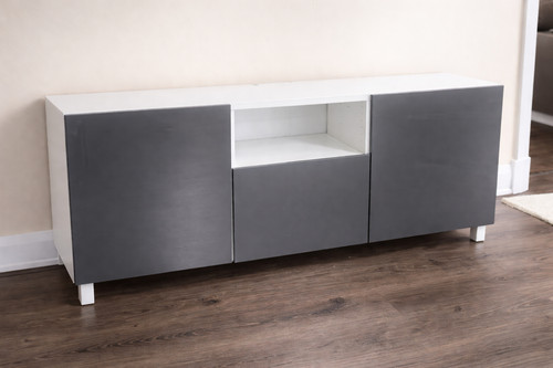 Dust grey matt textured - grey, tv
