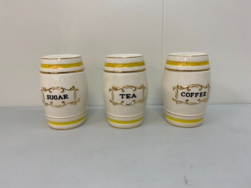Crown devon tea coffee sugar - crown,