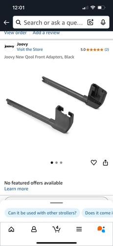 Joovy quoll adapters brand - joovy, adapters.