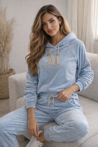 Women blue velour - women’s,