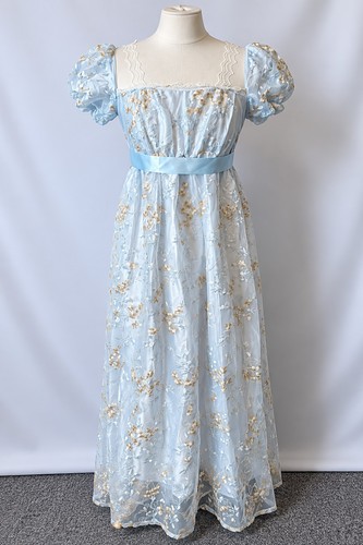 Blue regency maxi dress - regency,