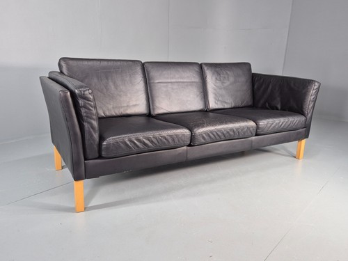 Vintage danish seater sofa - vintage,
