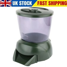 AUTOMATIC POND KOI FISH FEEDER HOLIDAY TIMER AUTO DISPENSE FEED DIGITAL TIMER