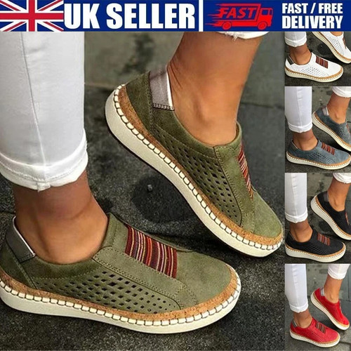 Womens slip pumps trainers - slip,