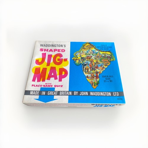 Waddingtons shaped jig - shaped, jig-map