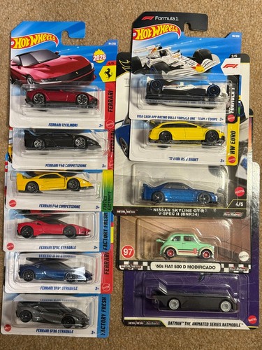 Hot wheels nissan - wheels, ferrari
