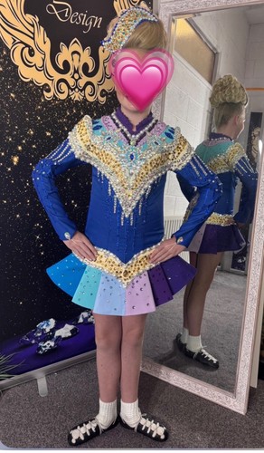 Irish dance dress u12 u14 - dance, u12-u14