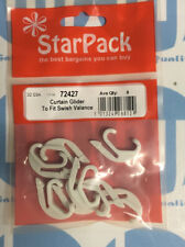 Curtain Rail Gliders Hooks to