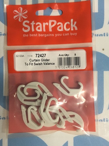 Curtain rail gliders hooks - rail, to