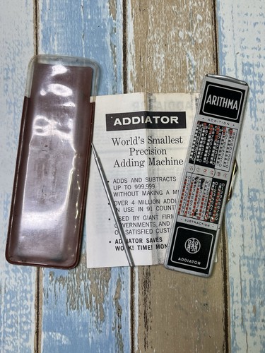 Arithma addiator vintage - addiator,