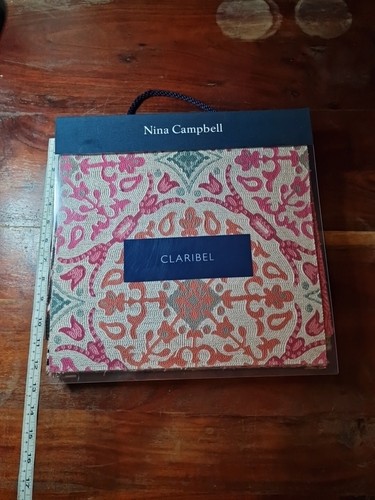 Nina campbell fabric sample - nina,