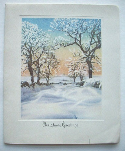 Snowy drifts through - 40's, the