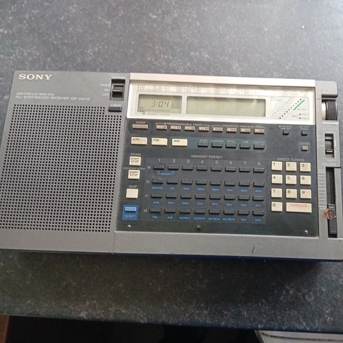 Sony icf 2001d air - fm, sw