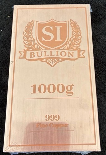 1kg copper bullion bar - bar, 999