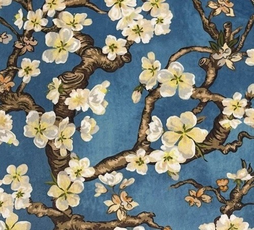 Cherry blossom tree printed - cherry,