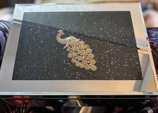 GLASS MIRRORED  JEWELLERY BOX