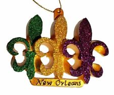 Fleur De Lis New Orleans Ornament Mardi Gras Party Favors