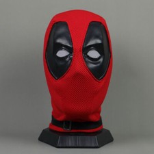 Cosplay High Quality Deadpool Full Face Mask Perspective Breathable Knit Helmet