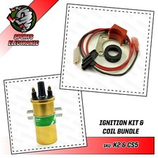 Powerspark Electronic Ignition Lucas Gold Sports Coil DLB105 Lucas DM2 23D 25D 