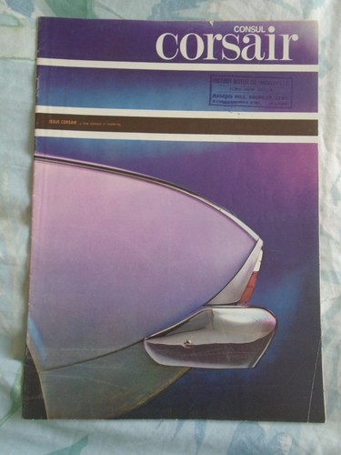 Ford corsair range brochure - range,