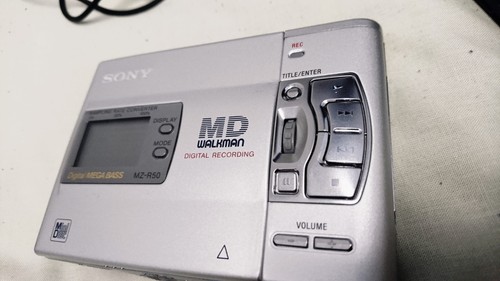 Sony r50 portable minidisc - sony,