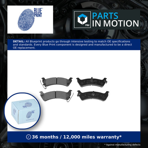 Brake pads set fits jeep - brake,