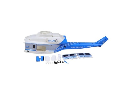Fuselage blue white - fuselage,