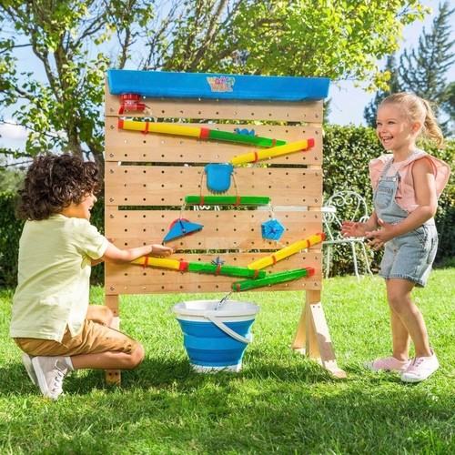 Kids wooden water wall playset - kids,