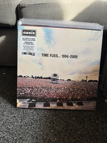 Oasis time flies vinyl record - vinyl,