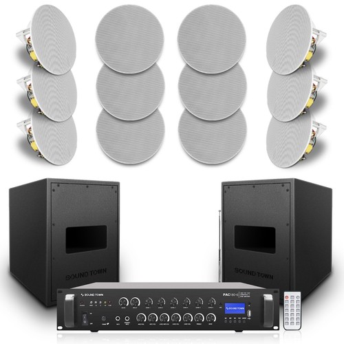 Sound town zone 70v - 6-zone, 70v/100v