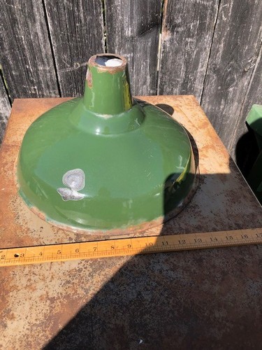Vintage industrial enamel - industrial,