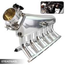 Billet Intake Manifold w/ Fuel Rail+Throttle Body BMW E36 E46 325i 328i BK