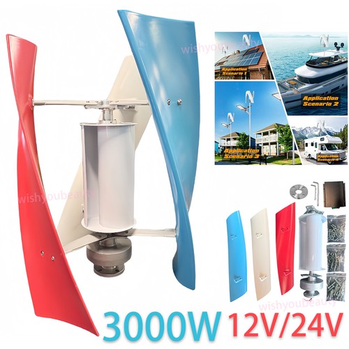 Wind turbine vertical axis - wind,