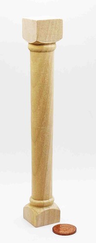 Dolls house column - dolls, pillar