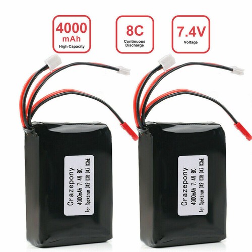 Crazepony 4000mah 4v tx - 2x,