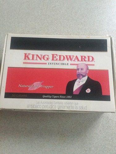 King edward cigar - cigar, box