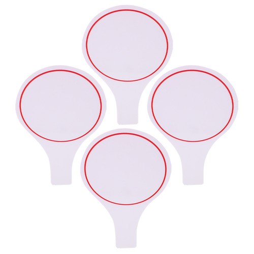 4pcs single sided judge - single-sided,