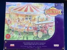 Lledo Showmans AR1002 Burrell Showman's Steam Wagon and Cardboard Carousel Boxed