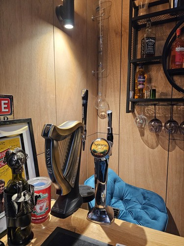 Guinness harp fount light up - fount,