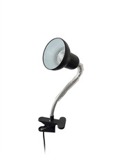 Black Clip On Desk Lamp