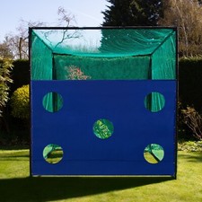 Golf Practice Cage 10ft High Impact Driving Hitting Net 3m x 2m Target Sheet