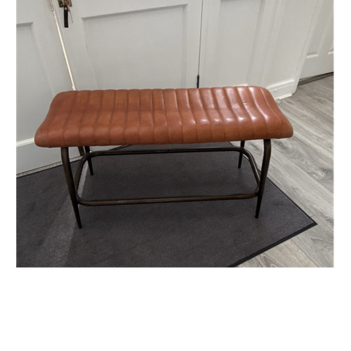 Retro leather upholstered - leather,