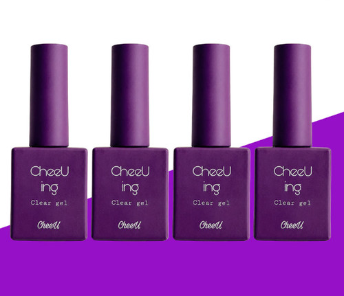 Cheeu chewing clear gel - clear, bottle