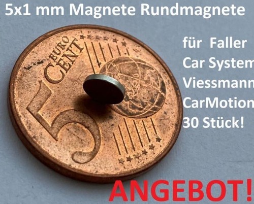 Magnets for faller car system - for,